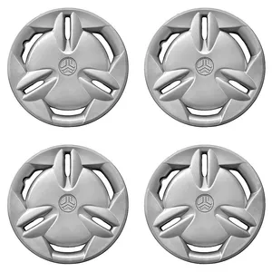 قالپاق چرخ پویا صنعت مدل 10 PERAID82 سایز 13 اینچ مناسب برای پراید مجموعه 4 عددی