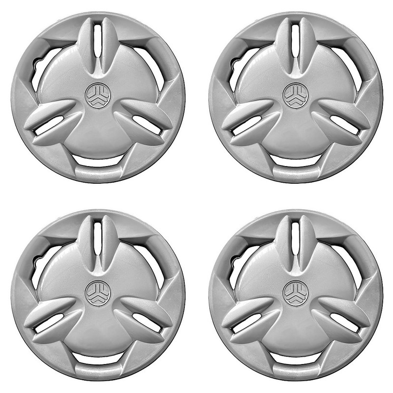 قالپاق چرخ پویا صنعت مدل 10 PERAID82 سایز 13 اینچ مناسب برای پراید مجموعه 4 عددی