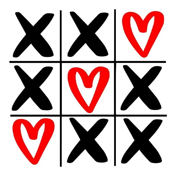 استیکر پارچه و لباس پاد آفرین طرح عشق کد 2549