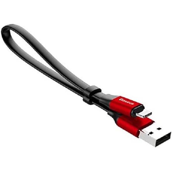 کابل تبدیل USB به لایتنینگ باسئوس مدل Nimble CALMBJ-B91 طول 0.23 متر