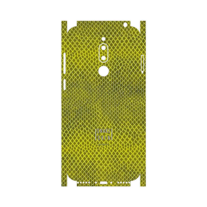 برچسب پوششی ماهوت مدل Yellow Snake Skin-FullSkin مناسب برای گوشی موبایل میزو M6T