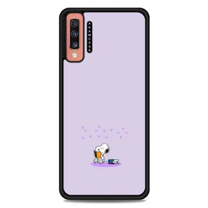 AKAM AMC-WSGA70-SNOOPY-36 Cover For Samsung Galaxy A70