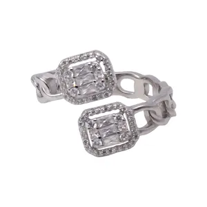 انگشتر نقره زنانه کد 89163