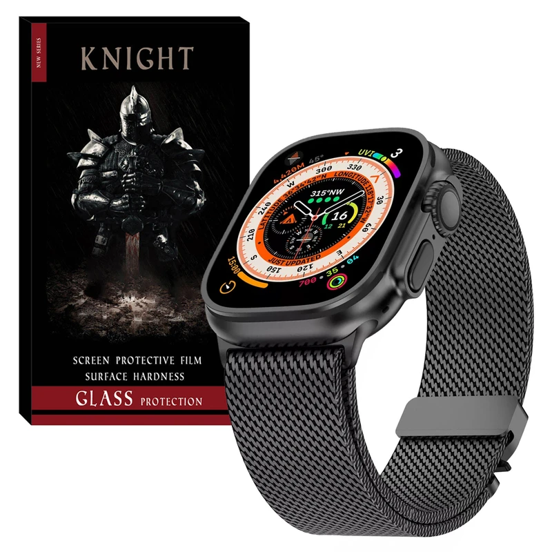 بند نایت مدل Milanese New_V KT مناسب برای اپل واچ سایز 44/45/49 میلی متری