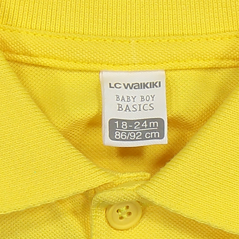 پولوشرت نوزادی پسرانه ال سی وایکیکی مدل 9SG618Z1-MST-YELLOW پولوشرت نوزادی پسرانه ال سی وایکیکی مدل 9SG618Z1-MST-YELLOW