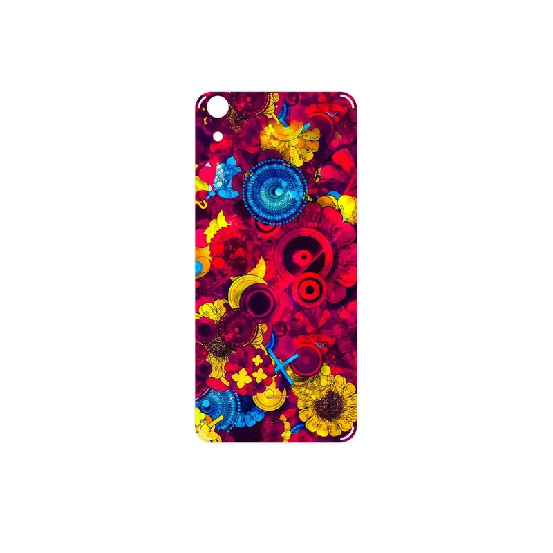 برچسب پوششی ماهوت مدل Vector Flower Garden Digital Art مناسب برای گوشی موبایل اچ تی سی Desire 626