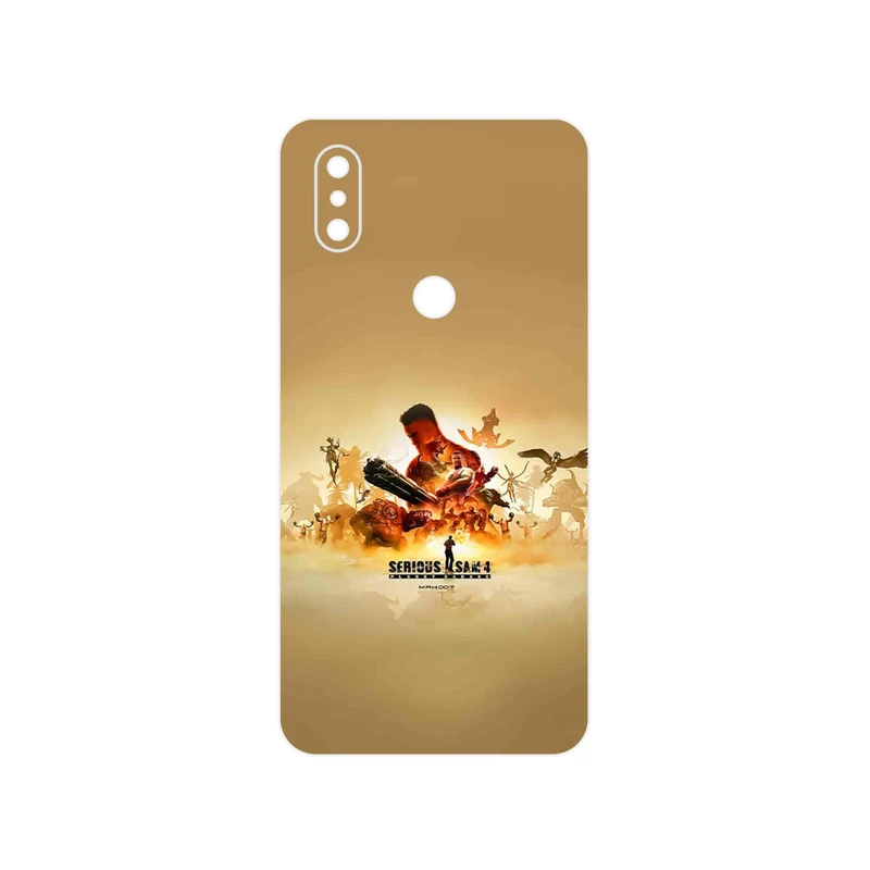 برچسب پوششی ماهوت مدل Serious Sam Game Series مناسب برای گوشی موبایل شیائومی Mi Mix 3