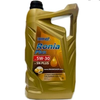 روغن موتور خودرو بنزینی ایرانول مدل رونیا پلاس 5/30 SN PLUS 5W-30 حجم 5 لیتر