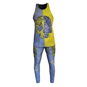 ست تاپ و لگینگ ورزشی مردانه کد 8585