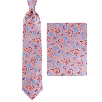 ست کراوات و دستمال جیب مردانه مدل GF-PA1252-OR