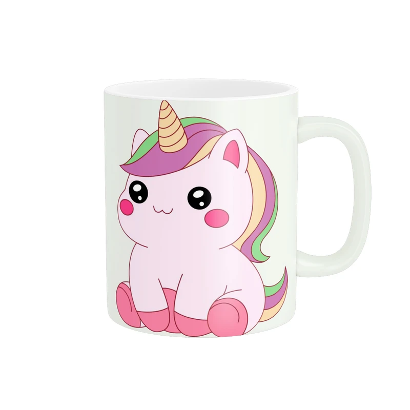 ماگ پاد آفرین طرح اسب تک شاخ کد 5041