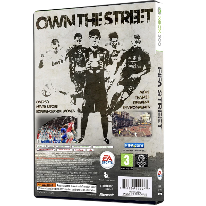 بازی Fifa Street مخصوص XBOX 360