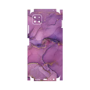 MAHOOT Purple Marble-FullSkin Cover Sticker for Samsung Galaxy A22 5G