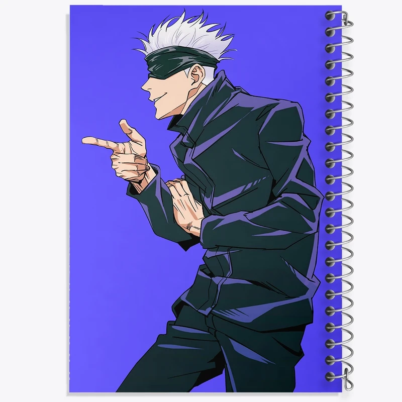 دفتر نت موسیقی 50 برگ خندالو مدل گوجو ساتورو انیمه جوجوتسو کایزن کد F1572