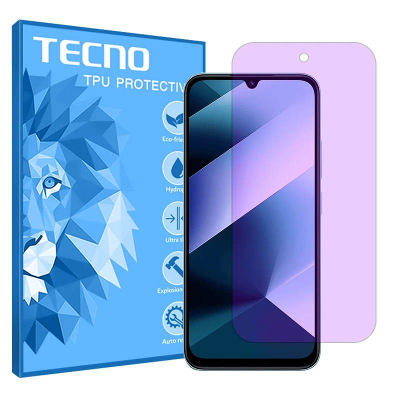 محافظ صفحه نمایش فیلتر بنفش تکنو مدل Eye Care مناسب برای گوشی موبایل شیائومی Poco C85