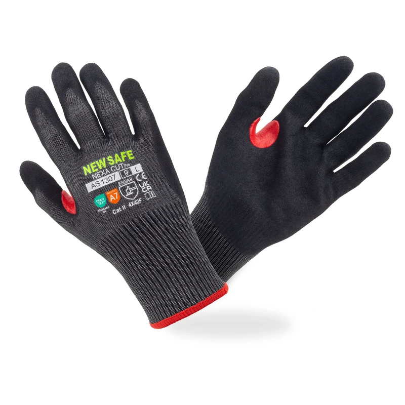 دستکش صنعتی نیوسیف مدل NEXACUTpro-AS1307 کد XL/10
