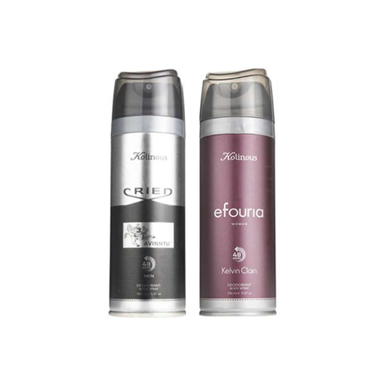 اسپری بدن کلینوس مدل cref2 حجم 150 میلی لیتر مجموعه 2 عددی