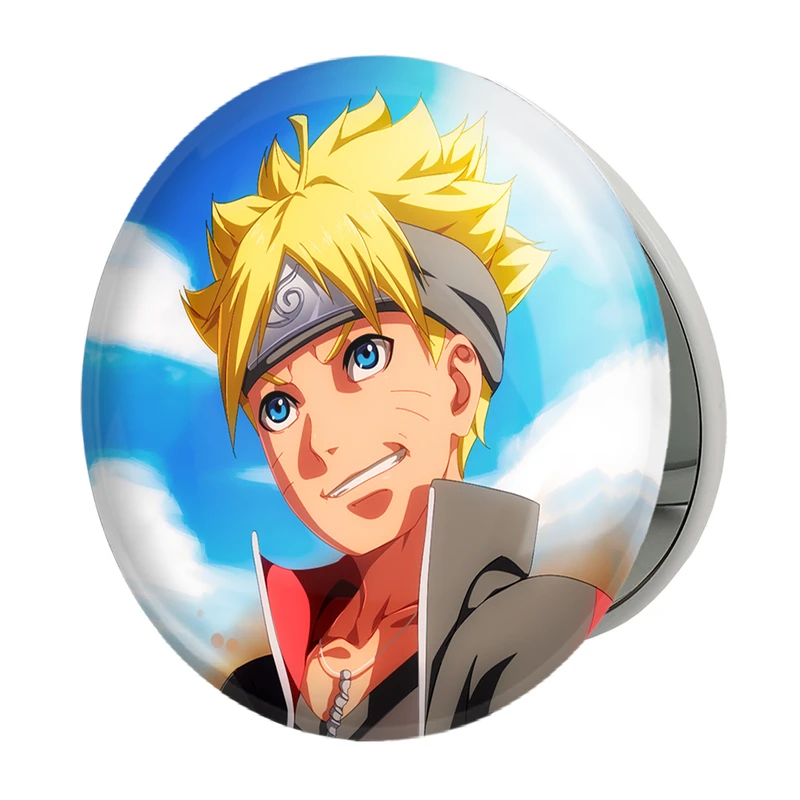 آینه جیبی خندالو طرح بوروتو انیمه بوروتو Boruto مدل تاشو کد 15760 