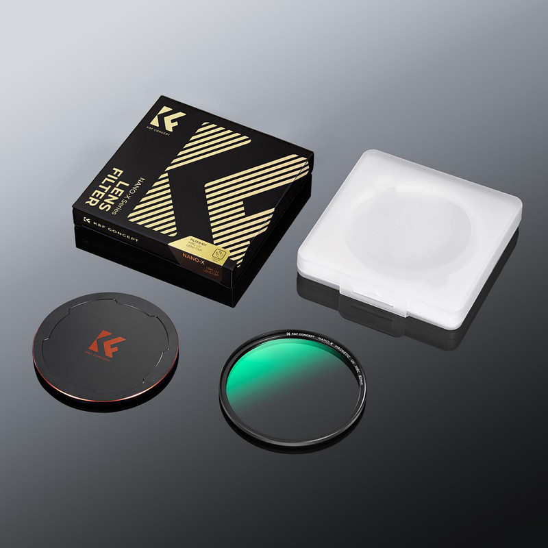 فیلتر لنز کی اند اف مدل   UV MAGNETIC + CAP NANO-X  - 82 MM
