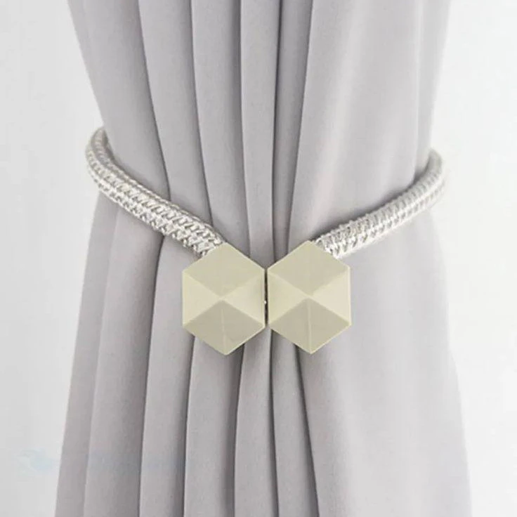 عکس شماره 2 : پرده جمع کن مدل مگنتی هگزا مجموعه دو عددی