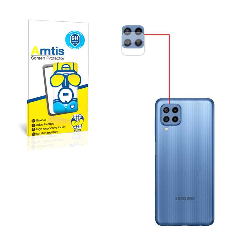 محافظ لنز دوربین امتیس مدل m22 مناسب برای گوشی موبایل سامسونگ GALAXY M22