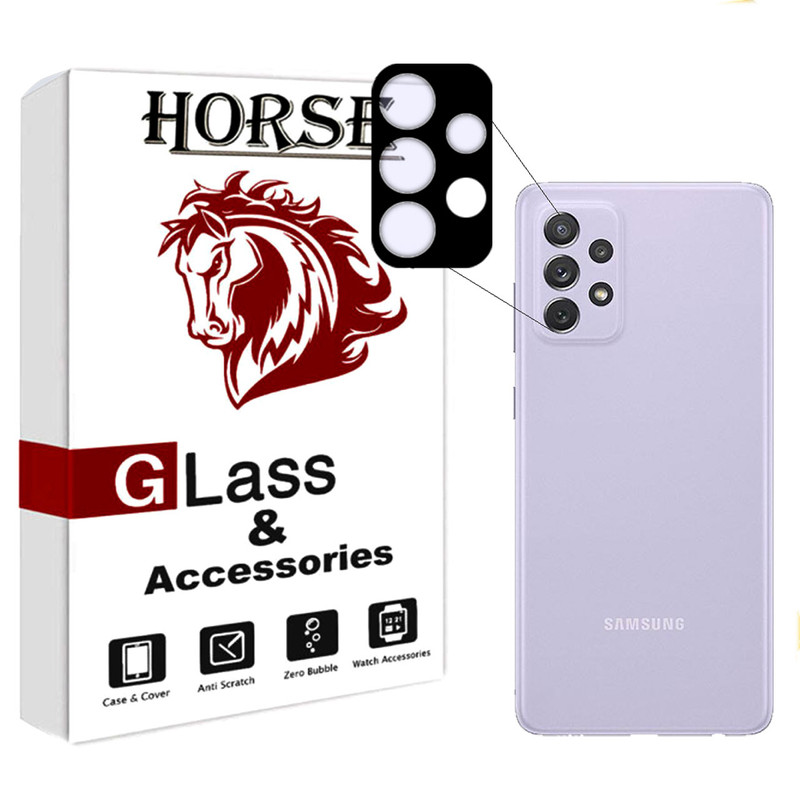 محافظ لنز دوربین هورس مدل 5DLENSHORS مناسب برای گوشی موبایل سامسونگ Galaxy A72 4G