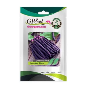 بذر لوبیا آمیتست بنفش گلبرگ پامچال کد GPF-336