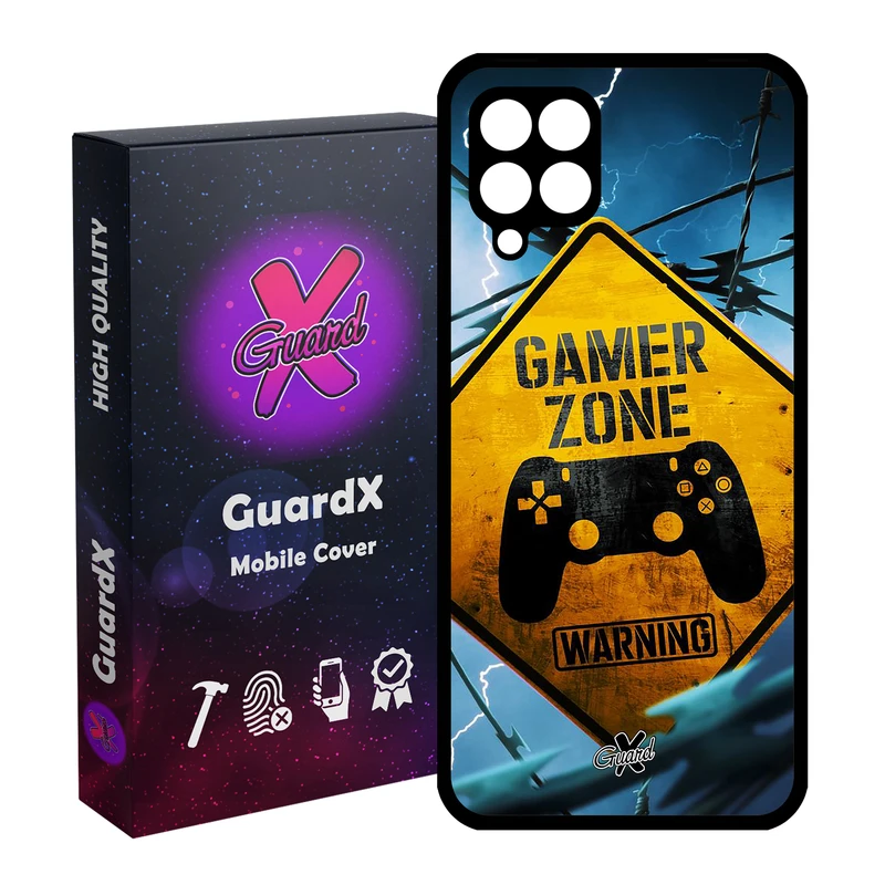 کاور گارد ایکس طرح Gamer مدل Glass10015 مناسب برای گوشی موبایل سامسونگ Galaxy A12