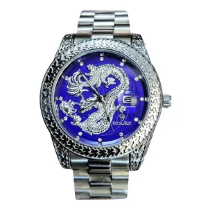 ساعت مچی عقربه‌ای مردانه رولکس مدل دراگون02