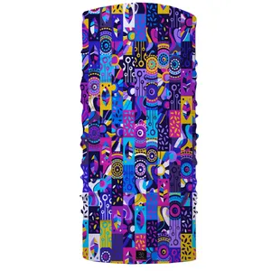 دستمال سر و گردن 27 طرح انتزاعی کد B13