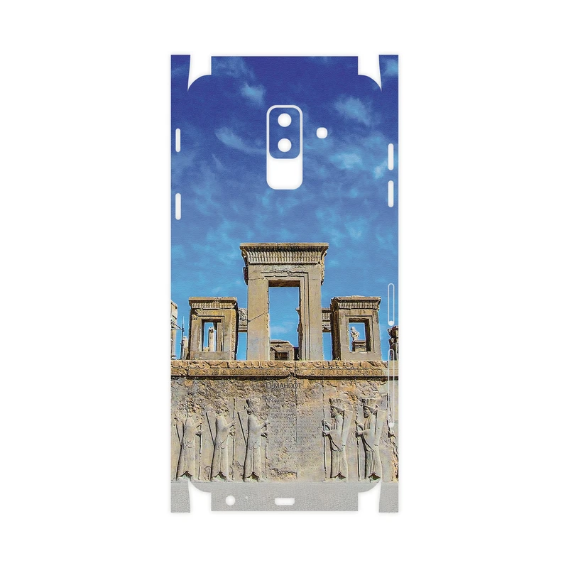 برچسب پوششی ماهوت مدل TAKHT-e-JAMSHID-FullSkin مناسب برای گوشی موبایل سامسونگ Galaxy A6 Plus