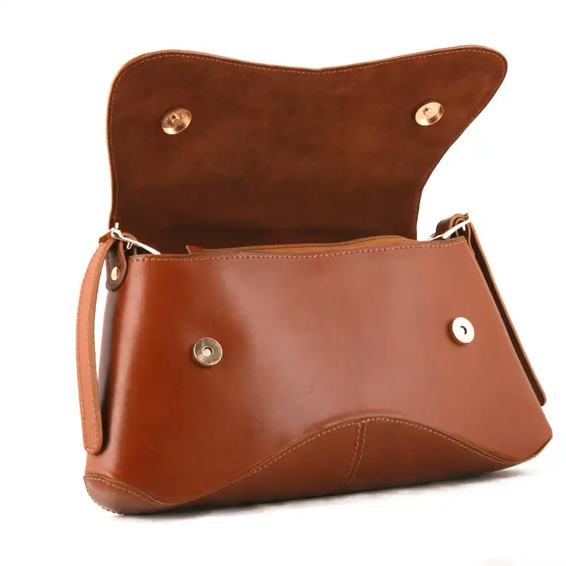 ست کیف و کفش زنانه چرم یلسان مدل آیریا کد OLOVIYA-PRM-930-asl