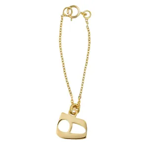 آویز ساعت طلا 18 عیار زنانه آمانژ طرح ه کد 1238D9162