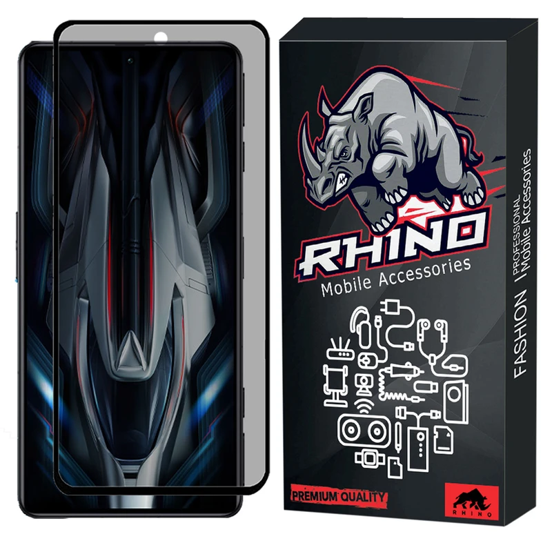 محافظ صفحه نمایش حریم شخصی راینو مدل R-Privacy مناسب برای گوشی موبایل شیائومی Redmi K50 Gaming