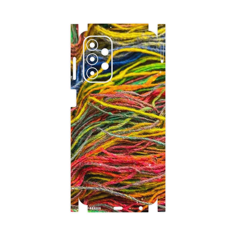 برچسب پوششی ماهوت مدل Fabric Texture 9-FullSkin مناسب برای گوشی موبایل سامسونگ Galaxy A23