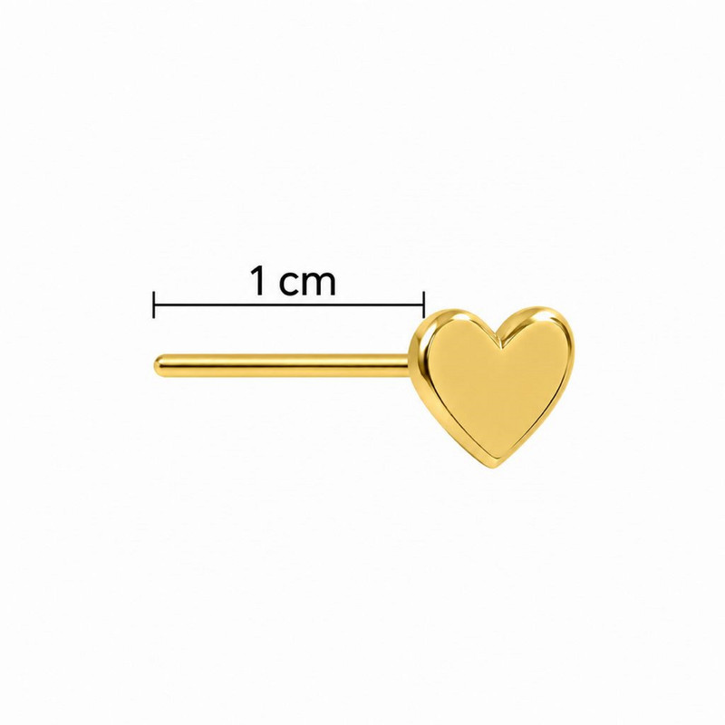 گوشواره میخی طلا 18 عیار زنانه کیا گالری مدل چیترا کد EM353 - 3
