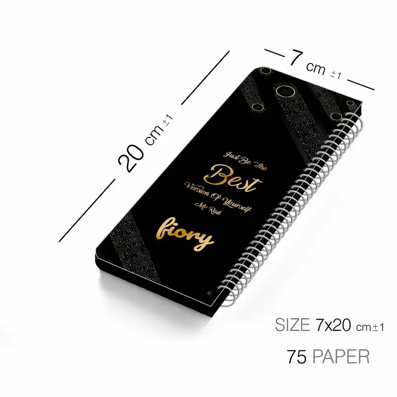 دفترچه یادداشت مستر راد مدل to do list طرح سلطنتی مدل فیوری کد fiory 1691