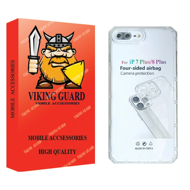 کاور وایکینگ گارد مدل ژله ای مناسب برای گوشی موبایل اپل iPhone 8 Plus