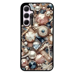 AKAM AMC-WSGA35-JWELERY-15 Cover For Samsung Galaxy A35