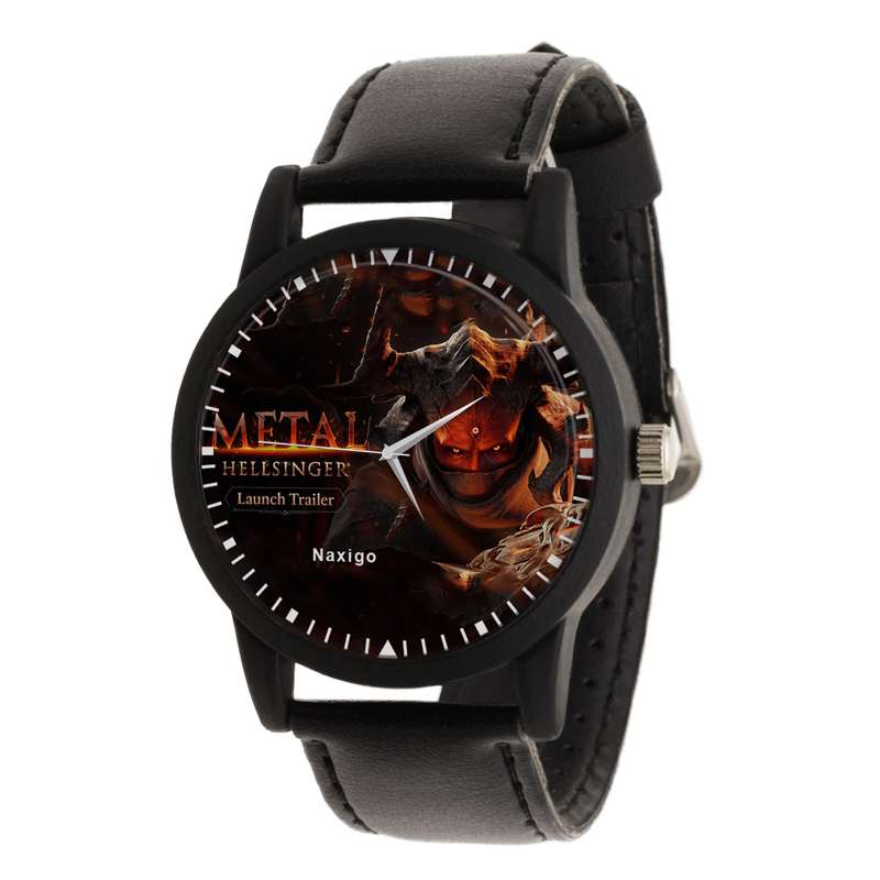 ساعت مچی عقربه ای ناکسیگو مدل Metal Hellsinger کد LF13341 ساعت مچی عقربه ای ناکسیگو مدل Metal Hellsinger کد LF13341