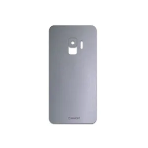 MAHOOT Matte-Silver Cover Sticker for Samsung Galaxy S9