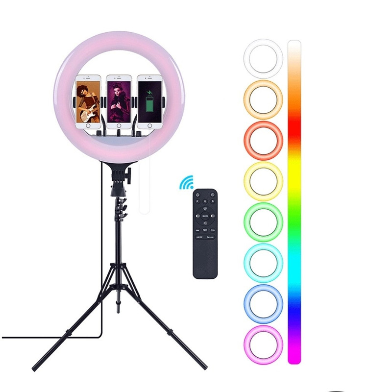رینگ لایت مدل  RL-14 RGB 2