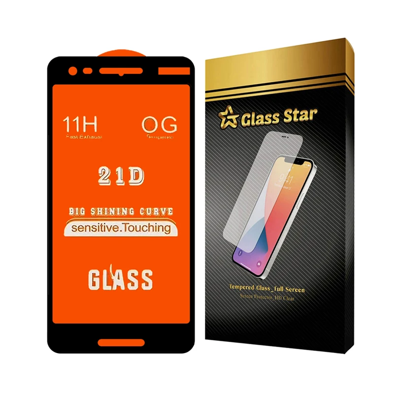 محافظ صفحه نمایش گلس استار مدل FULLGS مناسب برای گوشی موبایل  نوکیا 2.1