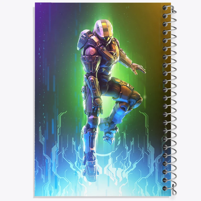 دفتر نت موسیقی 50 برگ خندالو مدل بازی هیلو (Halo) کد 31487