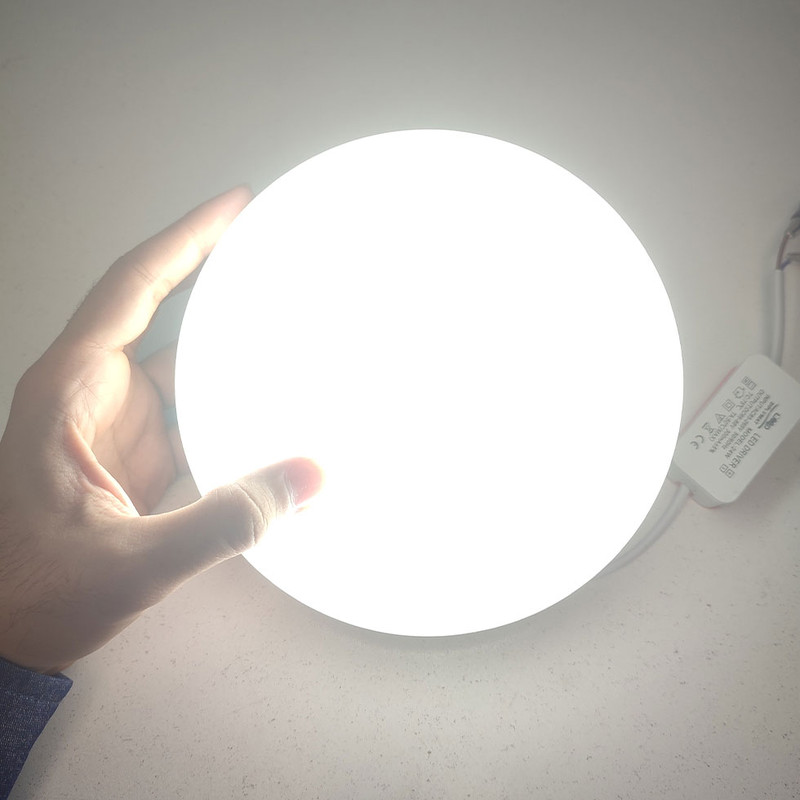 پنل سقفی ال ای دی 30 وات دیپلمات مدل فول لایت روکار گرد