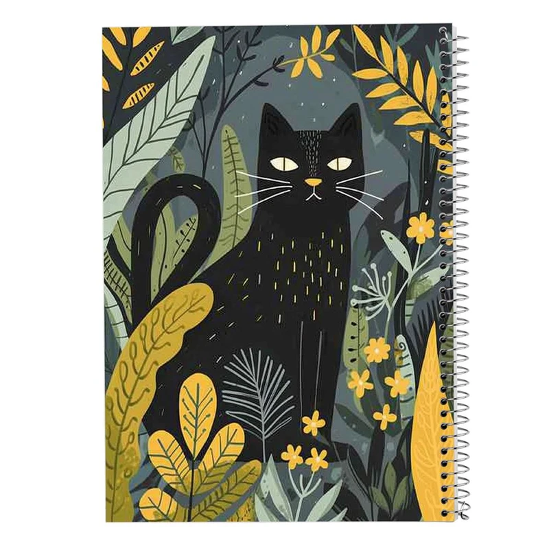 دفتر ژورنال نویسی 50 برگ مدوپد مدل نقطه ای طرح موجودات فانتزی کد DF17195