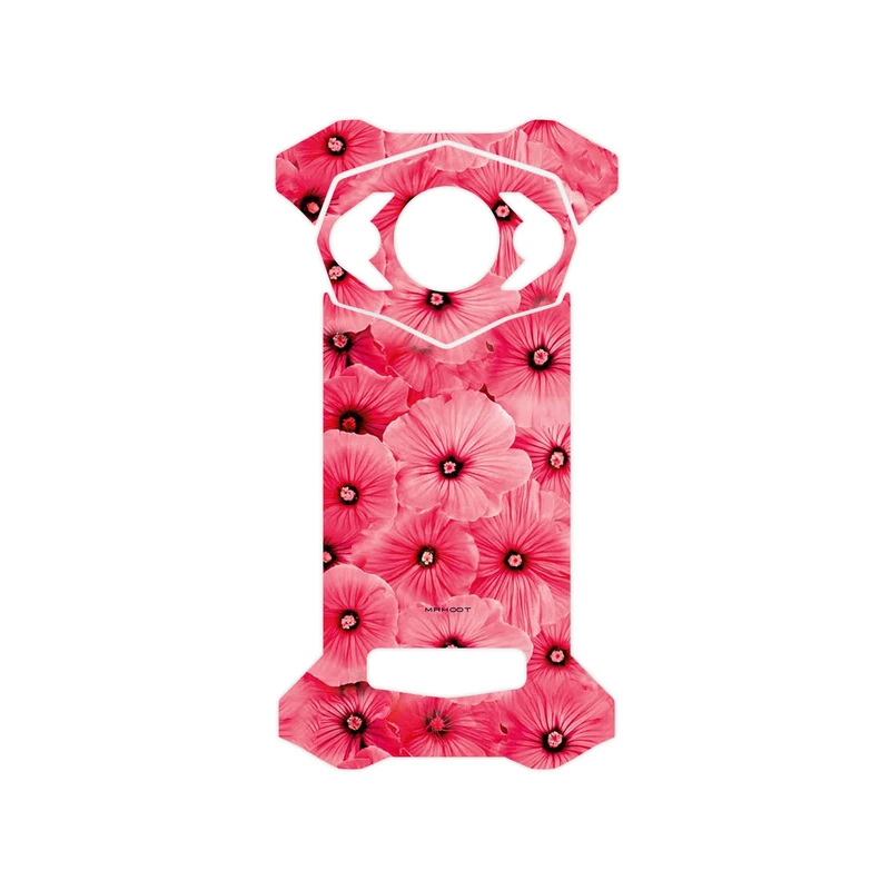 برچسب پوششی ماهوت مدل Pink_Flower مناسب برای گوشی موبایل دوجی S98 Pro