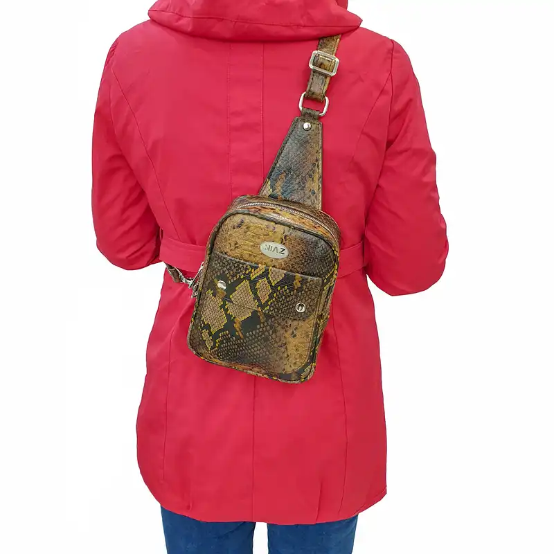 کوله پشتی نیاز چرم مدل NZ2205-PE