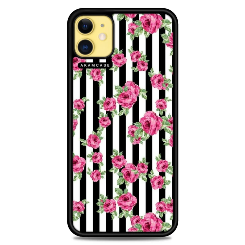 کاور آکام مدل AMC-WA11-FLOWERS-24 مناسب برای گوشی موبایل اپل iPhone 11