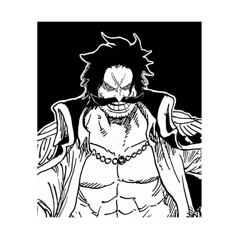 استیکر لپ تاپ و موبایل مدل انیمه طرح وان پیس گول دی راجر one piece Gol D Roger کد 4814